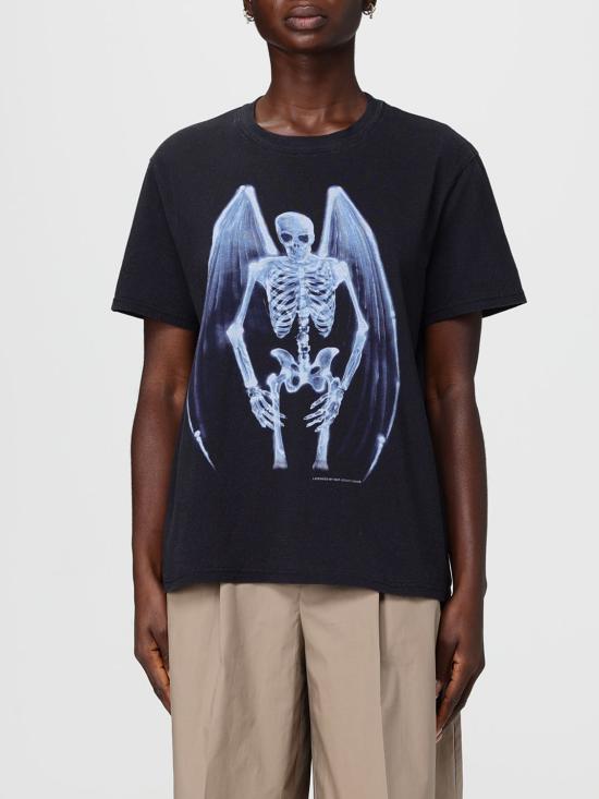 26SS 아워레가시 클래식 티셔츠 폴른 엔젤 프린트 W2266CF Black