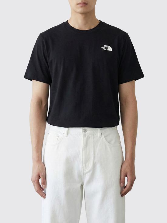 26SS 노스페이스 반팔 티셔츠 NF0A8GV2 JK31 Black