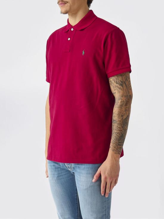 26SS 폴로 랄프로렌 폴로 티셔츠 710680784 516 Red - POLO RALPH LAUREN