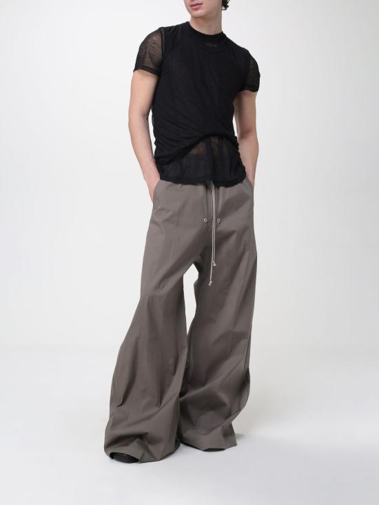 26SS 릭 오웬스 반팔 티셔츠 RU01F2265JWR 09 Black - RICK OWENS