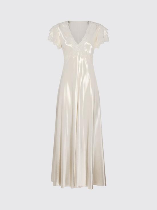 26SS 알베르타 페레티 롱 원피스 04221627 0002 White - ALBERTA FERRETTI