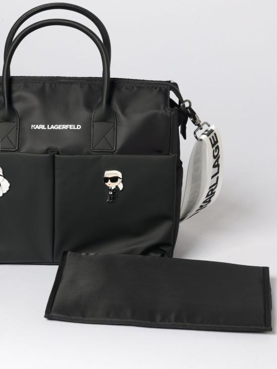 26SS [키즈] 칼라거펠트 숄더백 Z31194 09B Black - KARL LAGERFELD