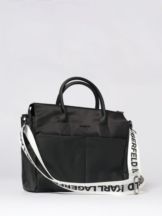 26SS [키즈] 칼라거펠트 숄더백 Z31194 09B Black - KARL LAGERFELD