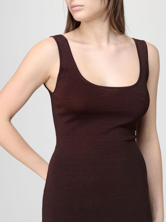 26SS 엔타이어 스튜디오 롱 원피스 ESSS26DR03290 0299 Brown - ENTIRE STUDIOS