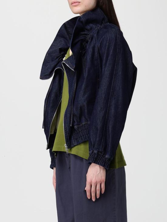 26SS 드리스 반 노튼 봄버 자켓 2611305183385 507 Blue - DRIES VAN NOTEN