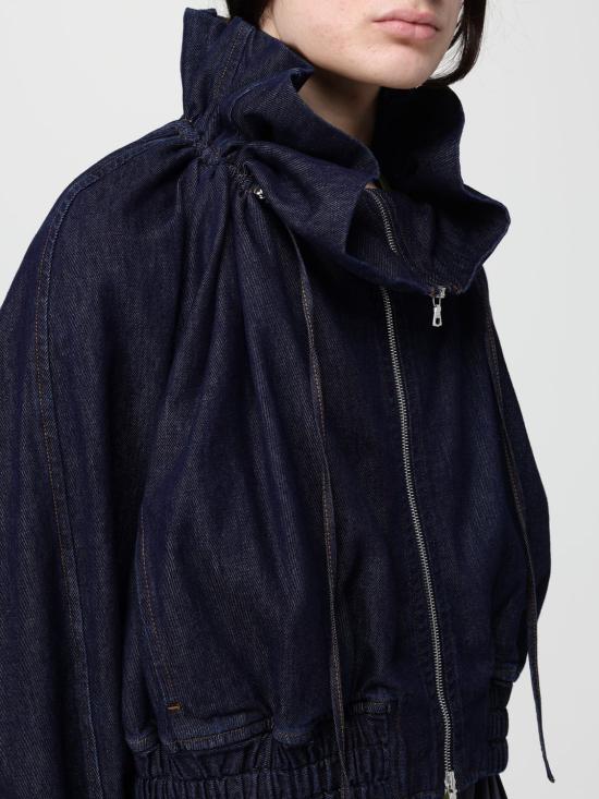 26SS 드리스 반 노튼 봄버 자켓 2611305183385 507 Blue - DRIES VAN NOTEN