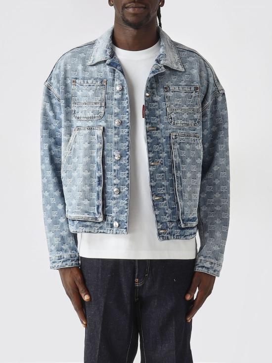 26SS 디스퀘어드2 자켓 S74AM1687D30023 470 Denim - DSQUARED2