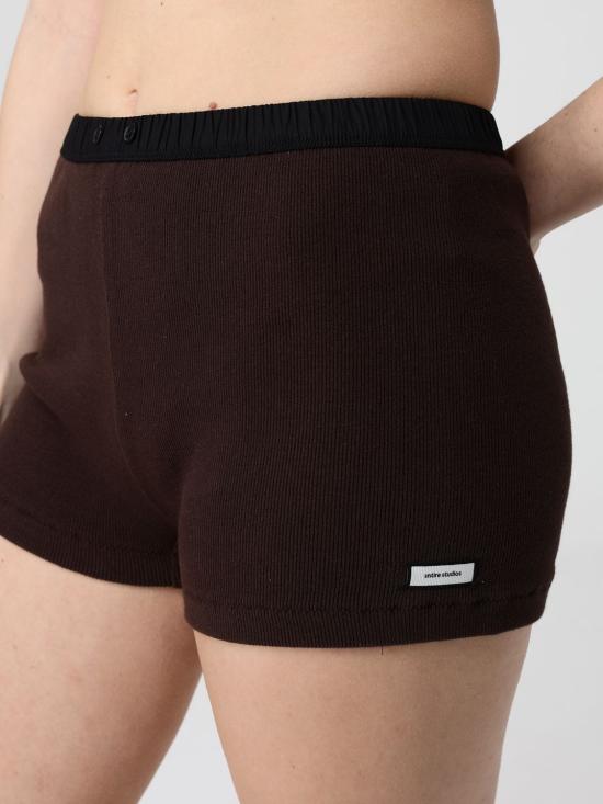 26SS 엔타이어 스튜디오 숏팬츠 ESSS26SH01876 6239 Red - ENTIRE STUDIOS