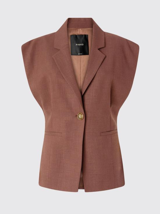 26SS 핑코 베스트 106509A2W6 L78 Brown - PINKO