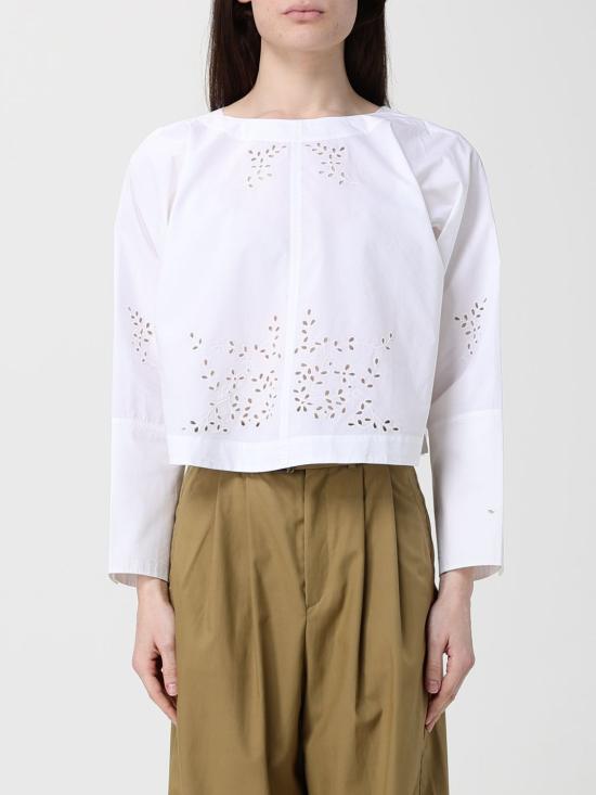 26SS 쉐르 긴팔 티셔츠 CHE0948HANSEL BLA01 White