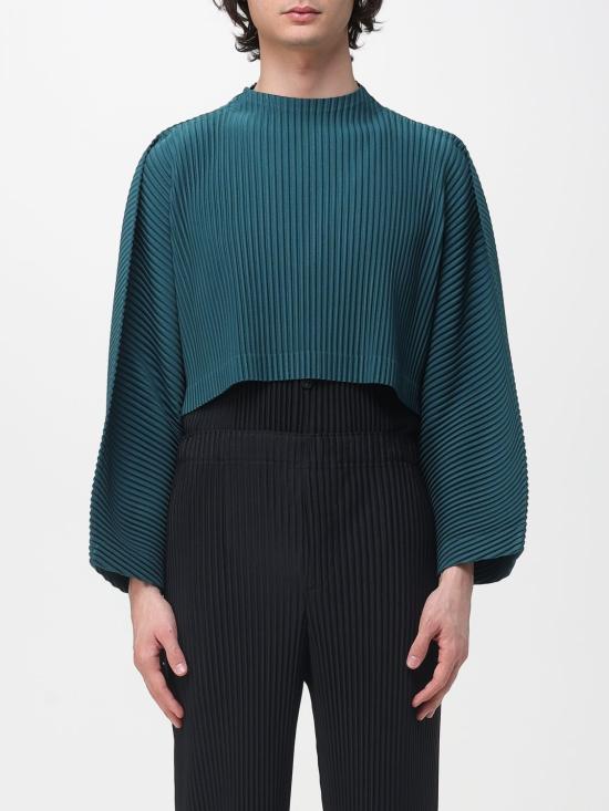 26SS 옴므 플리세 이세이 미야케 스웨터 HP66JK171 78 Blue