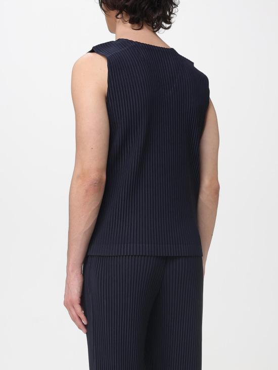 26SS 옴므 플리세 이세이 미야케 반팔 티셔츠 HP66JE510 75 Blue - HOMME PLISSE' ISSEY MIYAKE