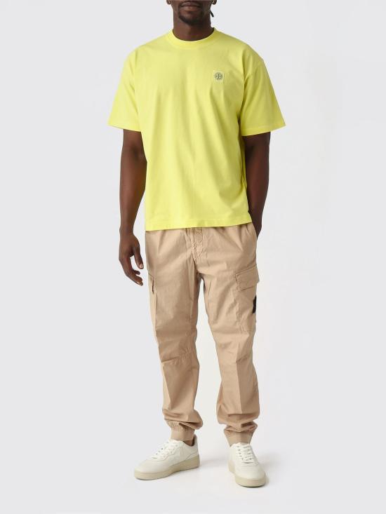 26SS 스톤 아일랜드 반팔 티셔츠 2100030S0115 V0031 Lemon - STONE ISLAND