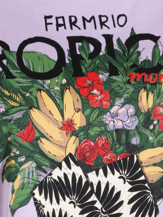 26SS 팜 리오 반팔 티셔츠 348536 L0018 Violet - FARM RIO