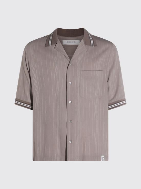 26SS 골든구스 반팔 셔츠 GMP02612P002327 60398 Camel - GOLDEN GOOSE