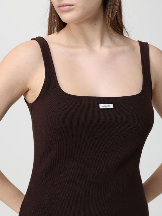 26SS 엔타이어 스튜디오 민소매 티셔츠 ESSS26TA01876 6239 Red - ENTIRE STUDIOS