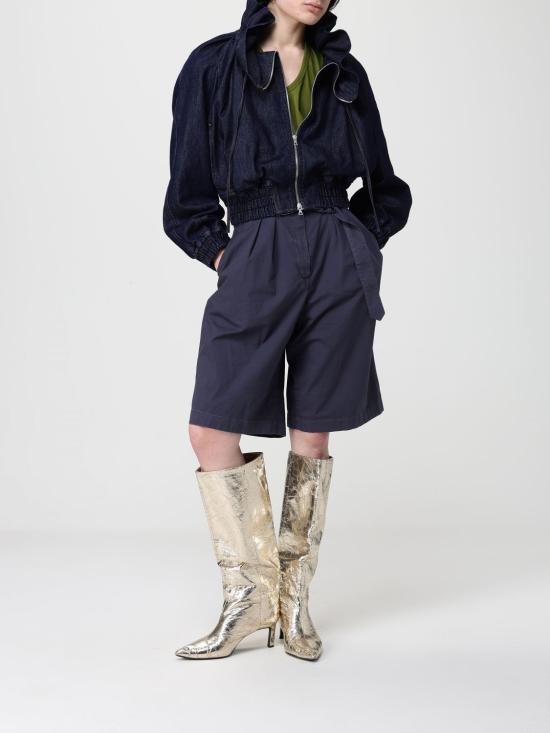 26SS 드리스 반 노튼 숏팬츠 2611309693322 403 Violet - DRIES VAN NOTEN