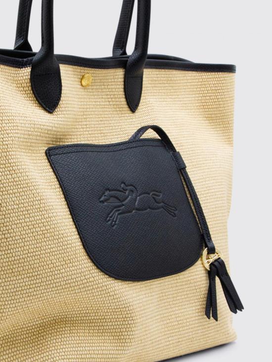 26SS 롱샴 르 플리아쥬 컬렉션 L 바스킷백 10308HGK 001 Black - LONGCHAMP