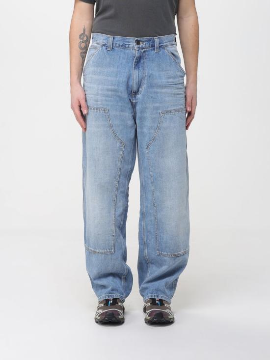 26SS 칼하트 WIP OG 싱글 니 팬츠 I036733 01UR Blue