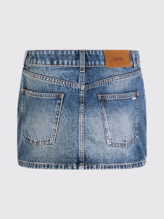26SS 아미리 데님 스커트 AWBMSK1018 919 Blue - AMIRI