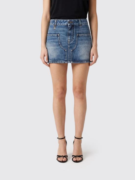 26SS 아미리 데님 스커트 AWBMSK1018 919 Blue