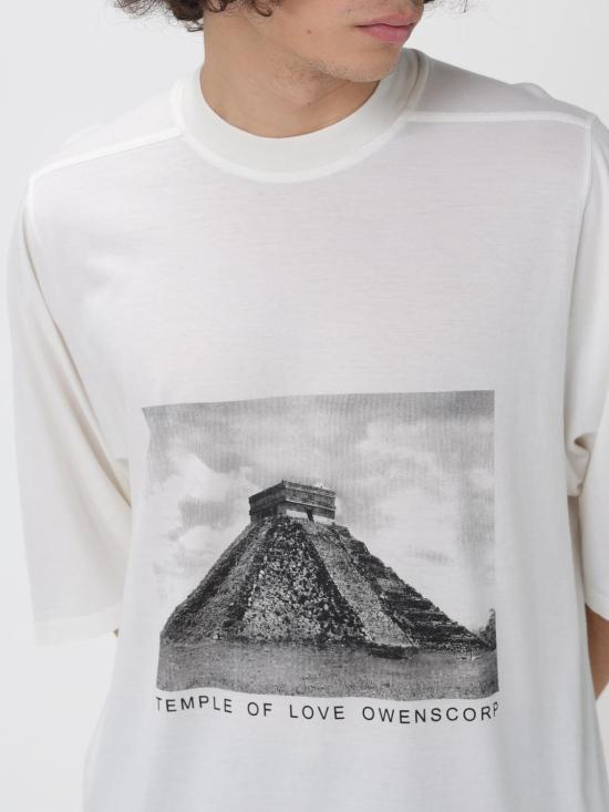 26SS 다크쉐도우 반팔 티셔츠 DU01F4274RNEP2 1109 Milk - DRKSHDW