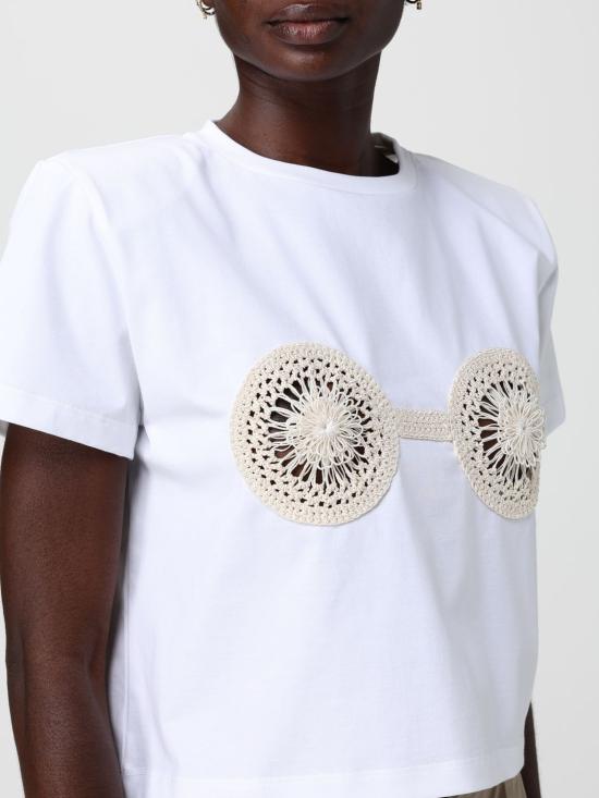 26SS 마그다뷰트림 반팔 티셔츠 108321 White - MAGDA BUTRYM