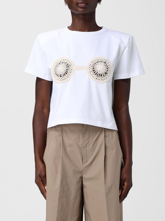 26SS 마그다뷰트림 반팔 티셔츠 108321 White