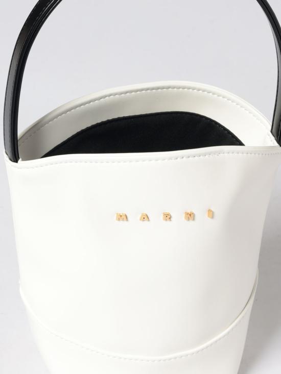 26SS [키즈] 마르니 숄더백 M01820M00TK 0M14 White - MARNI