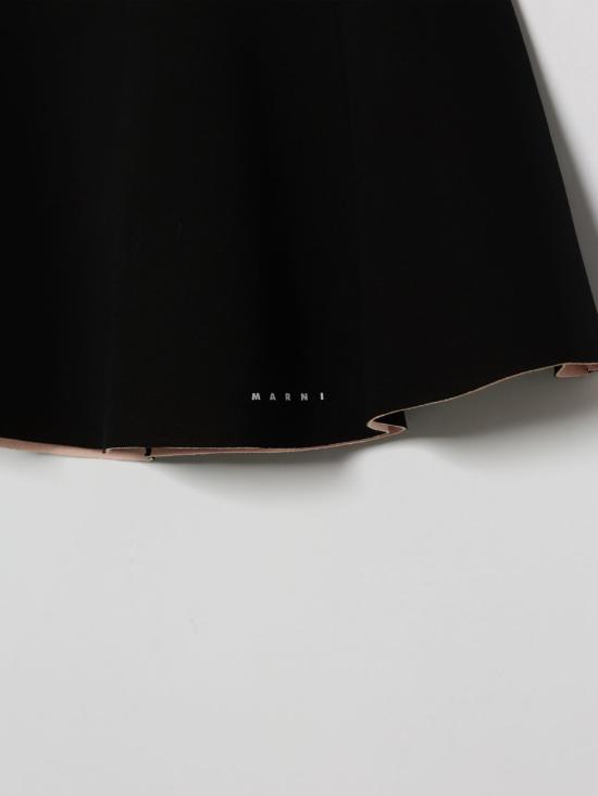 26SS [키즈] 마르니 스커트 M01805MG178F 0M900 Black - MARNI