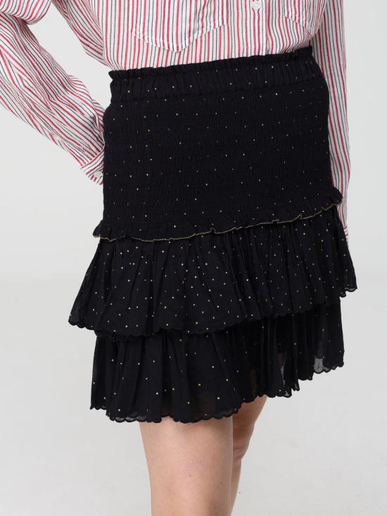 26SS 이자벨마랑에뚜왈 숏 스커트 JU0478FAD1J03E 01BK Black - ISABEL MARANT ETOILE