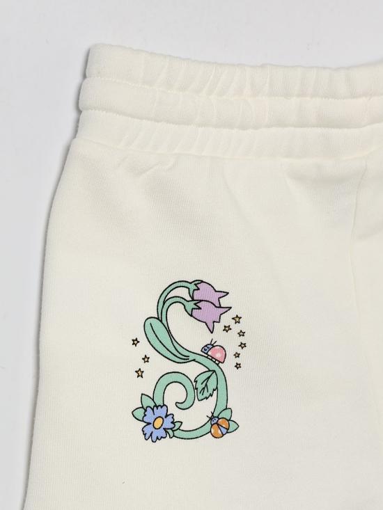 26SS [키즈] 스텔라 맥카트니 쇼츠/버뮤다 TY6A79Z3409 101 White - STELLA MCCARTNEY