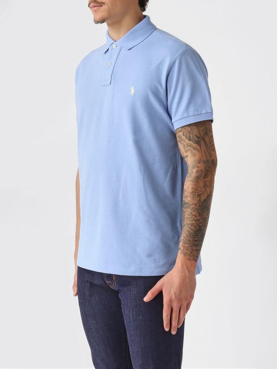 26SS 폴로 랄프로렌 폴로 티셔츠 710680784 522 Sky Blue - POLO RALPH LAUREN