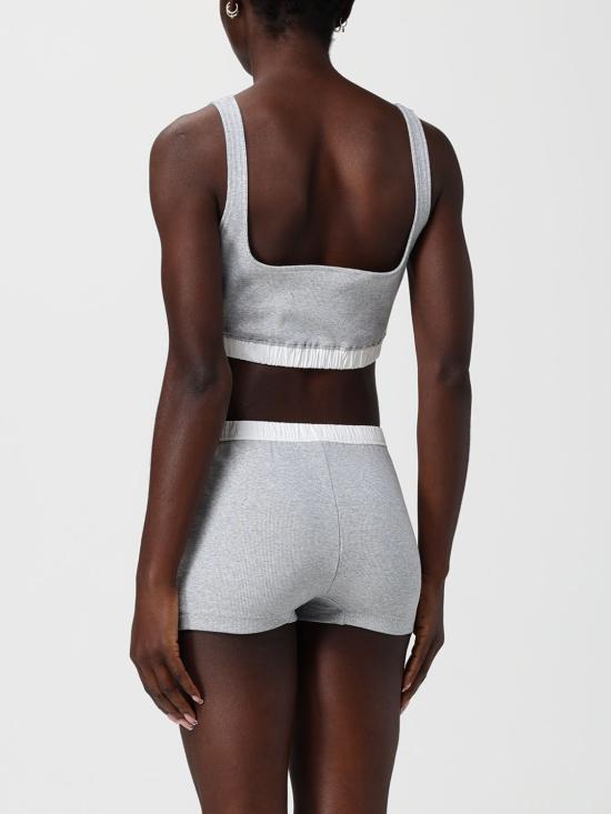 26SS 엔타이어 스튜디오 트레이닝 티셔츠 ESSS26BS01876 6238 Grey - ENTIRE STUDIOS