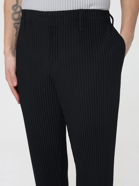 26SS 옴므 플리세 이세이 미야케 스트레이트 팬츠 HP66JF550 15 Black - HOMME PLISSE' ISSEY MIYAKE