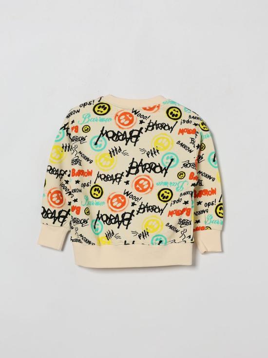 26SS [키즈] 바로우 풀오버 S6BKJUSW048 013 Cream - BARROW