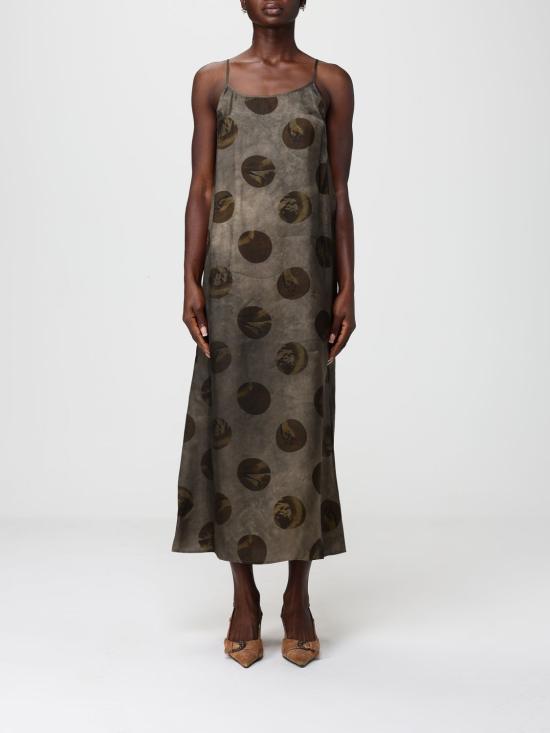 26SS 우마 왕 롱 원피스 UP5017 UW086 Grey