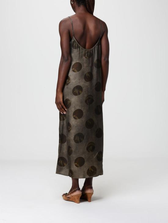 26SS 우마 왕 롱 원피스 UP5017 UW086 Grey - UMA WANG