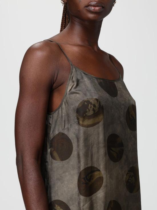 26SS 우마 왕 롱 원피스 UP5017 UW086 Grey - UMA WANG