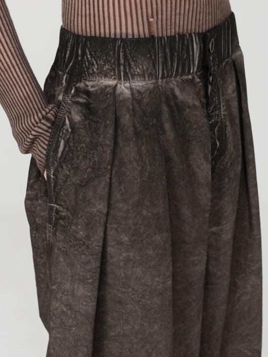 26SS 우마 왕 팔라초 팬츠 UP3021 UW860 Grey - UMA WANG