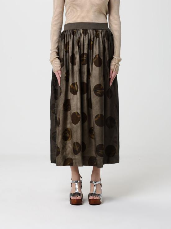 26SS 우마 왕 롱 스커트 UP2001 UW086 Grey