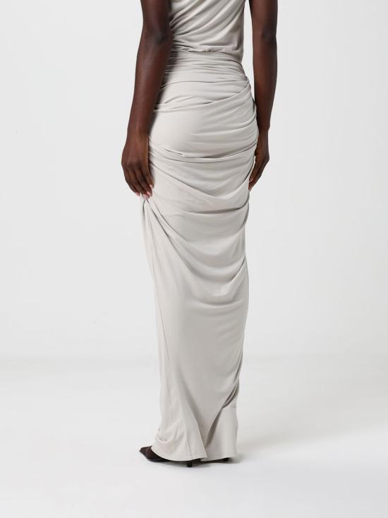 26SS 엔타이어 스튜디오 롱 스커트 ESSS26SK01243 0285 White - ENTIRE STUDIOS