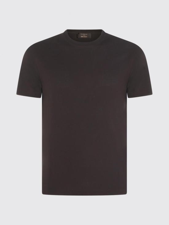 26SS 자노네 반팔 티셔츠 815214ZG380 Z1495 Brown - ZANONE