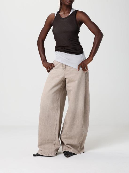 26SS 아크네 스튜디오 반팔 티셔츠 AL0532 ADM Brown - ACNE STUDIOS