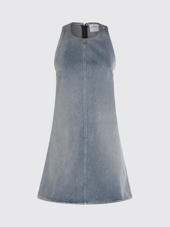 26SS 쿠레쥬 롱 원피스 126DRO791DE0058 7055 Denim - COURREGES