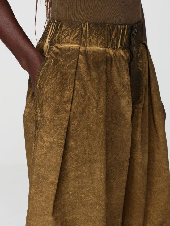 26SS 우마 왕 팔라초 팬츠 UP3021 UW240 Yellow - UMA WANG