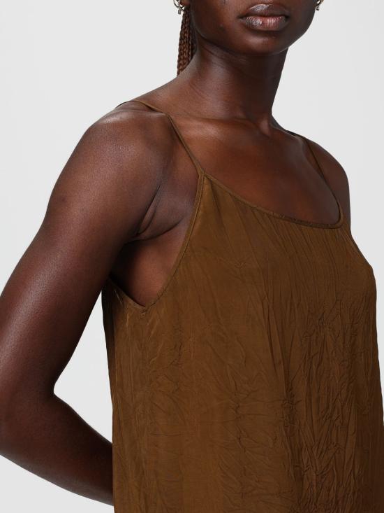 26SS 우마 왕 롱 원피스 UP5016 UW240 Yellow - UMA WANG