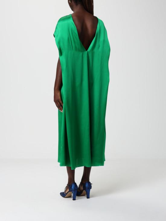 26SS 드리스 반 노튼 롱 원피스 2610110363024 604 Green - DRIES VAN NOTEN