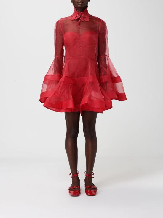 26SS 짐머만 롱 원피스 7177DC261 Red