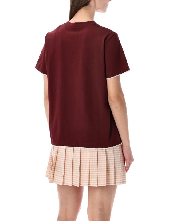 26SS 몽클레어 반팔 티셔츠 8C0002789AUO 436 Rosa - MONCLER